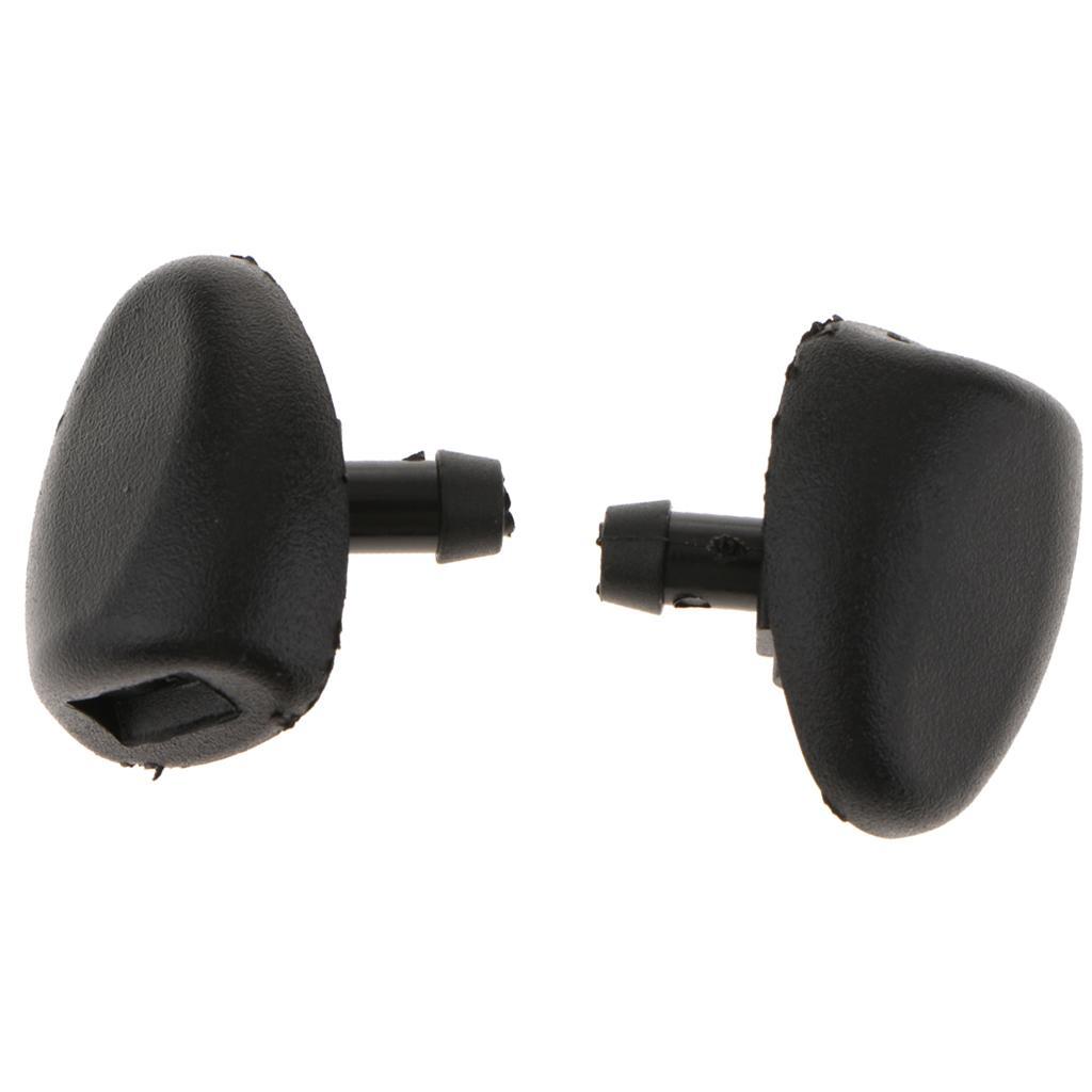 2pcs Windscreen Windsheild Wiper Washer Spray Nozzles for 206 407