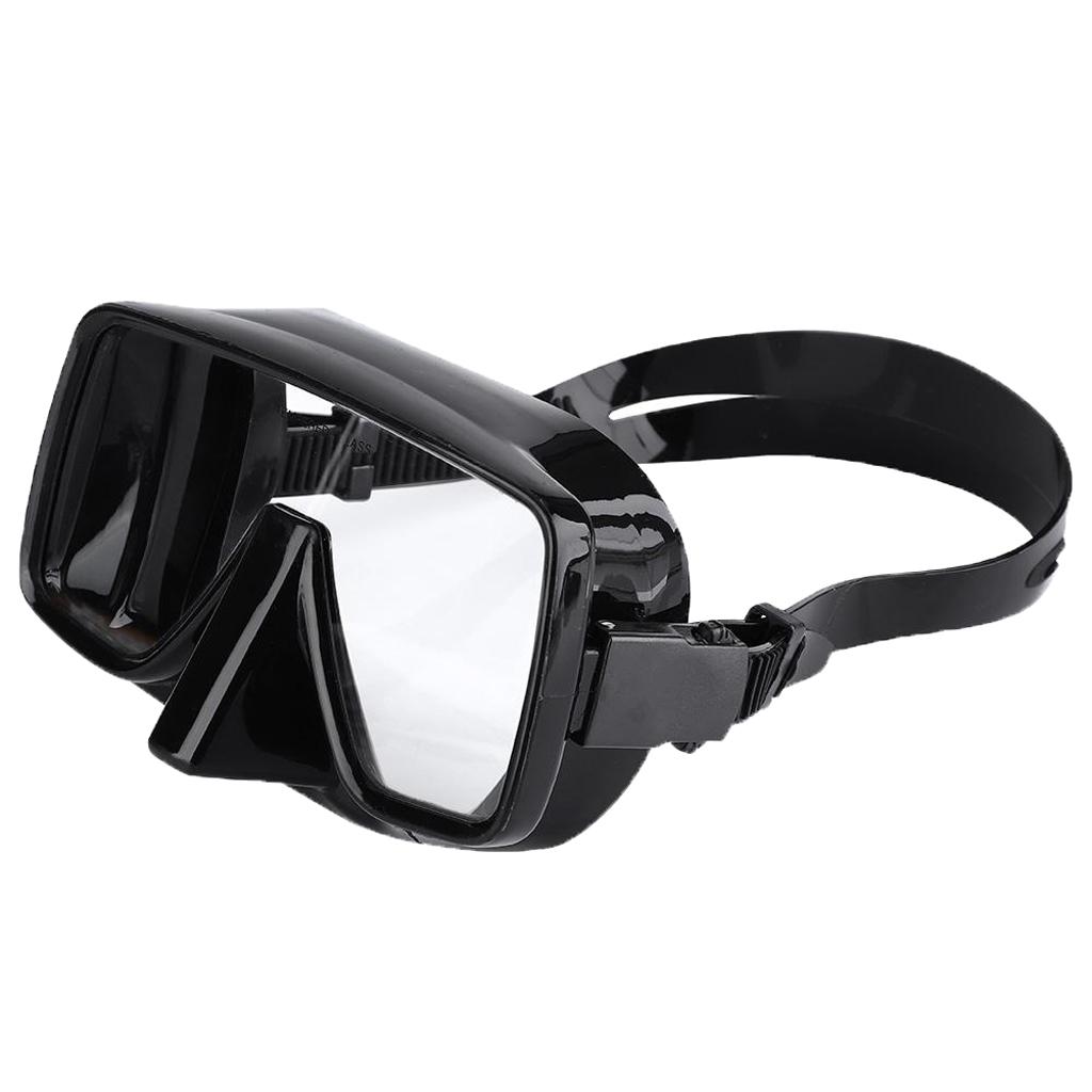 Adults Anti-Fog Silicone Mask Scuba Diving Snorkeling Goggles Glasses