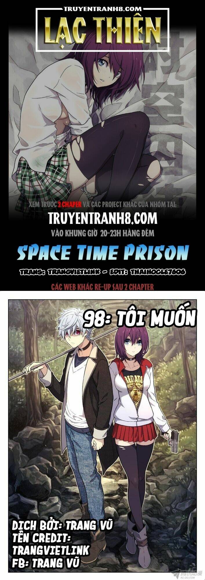 nhà tù không thời gian - space time prison chapter 98 1