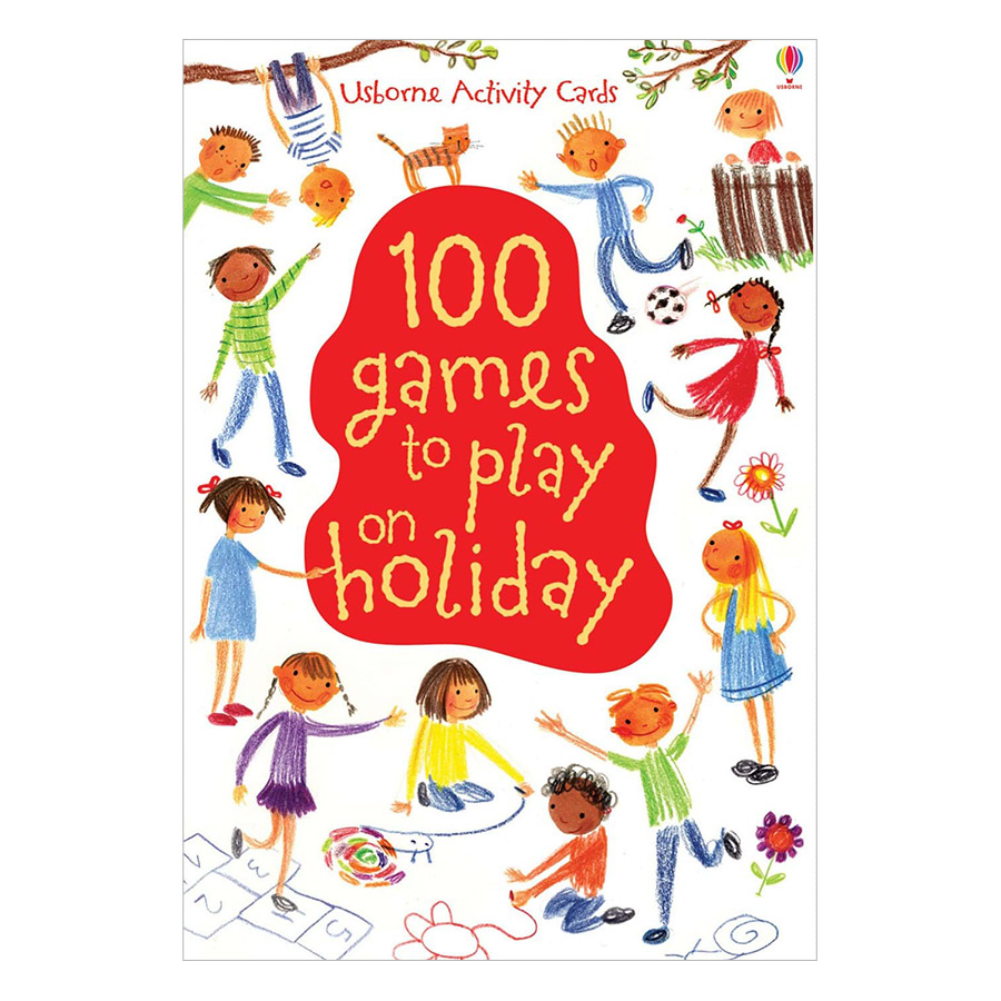 Flashcards tiếng Anh - Usborne 100 Games to play on holiday