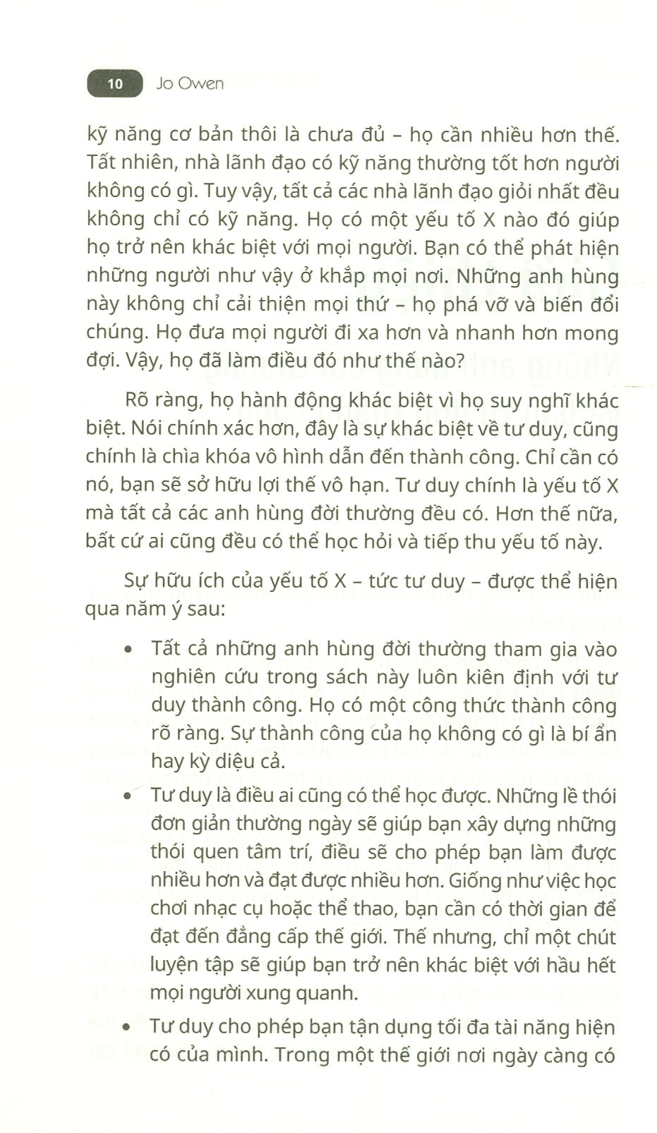 Tư Duy Thành Công - Từ Người Quản Lý Giỏi &quot;Thoát Kén&quot; Trở Thành Nhà Lãnh Đạo Vĩ Đại