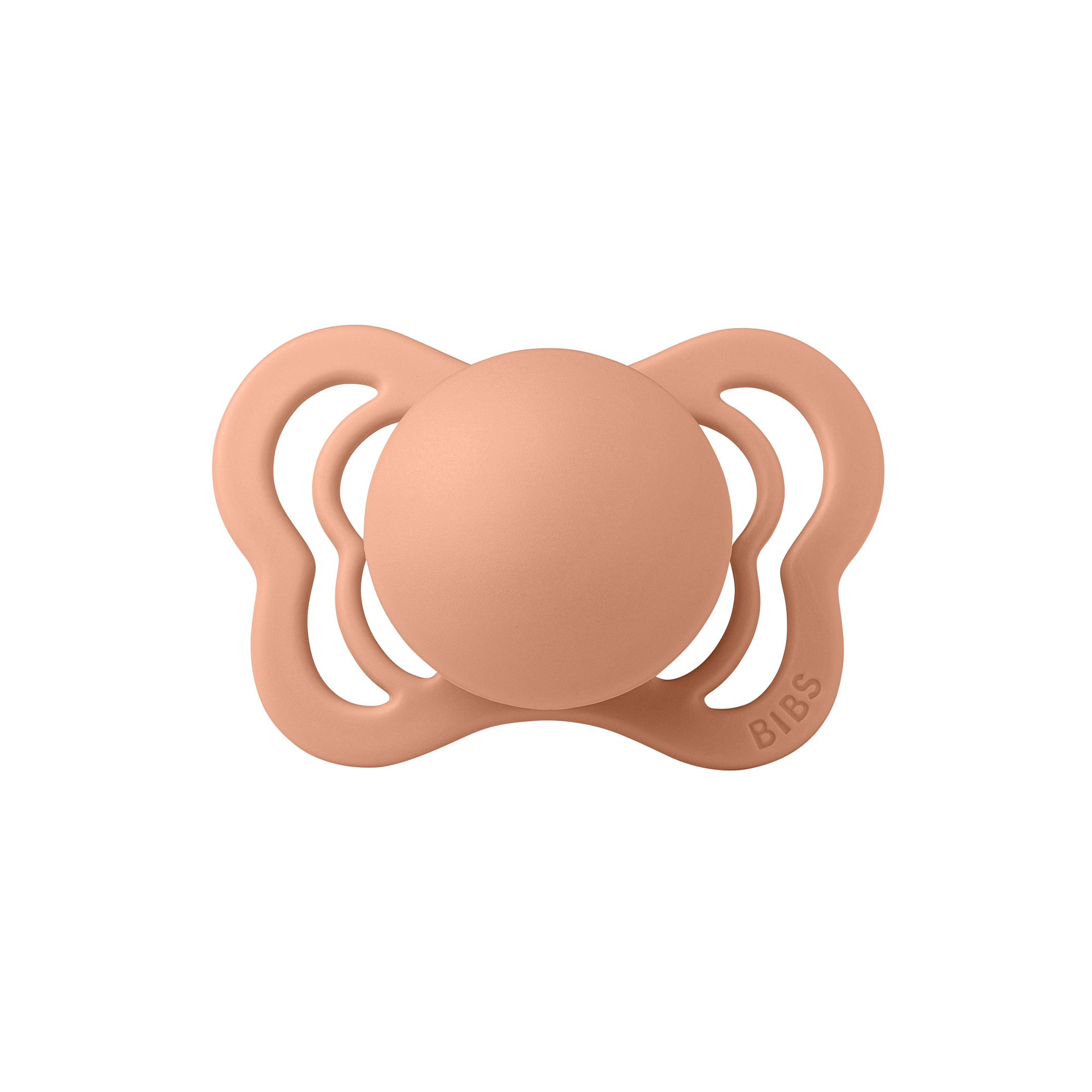 BIBS Núm ti dẹt Couture chất liệu silicone mềm mại hỗ trợ chỉnh nha cho bé, tặng kèm hộp đựng ti tiện lợi