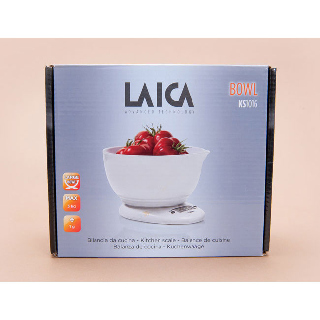 Cân Nhà Bếp Điện Tử Mini 3Kg LAICA KS 1016 - ITALY