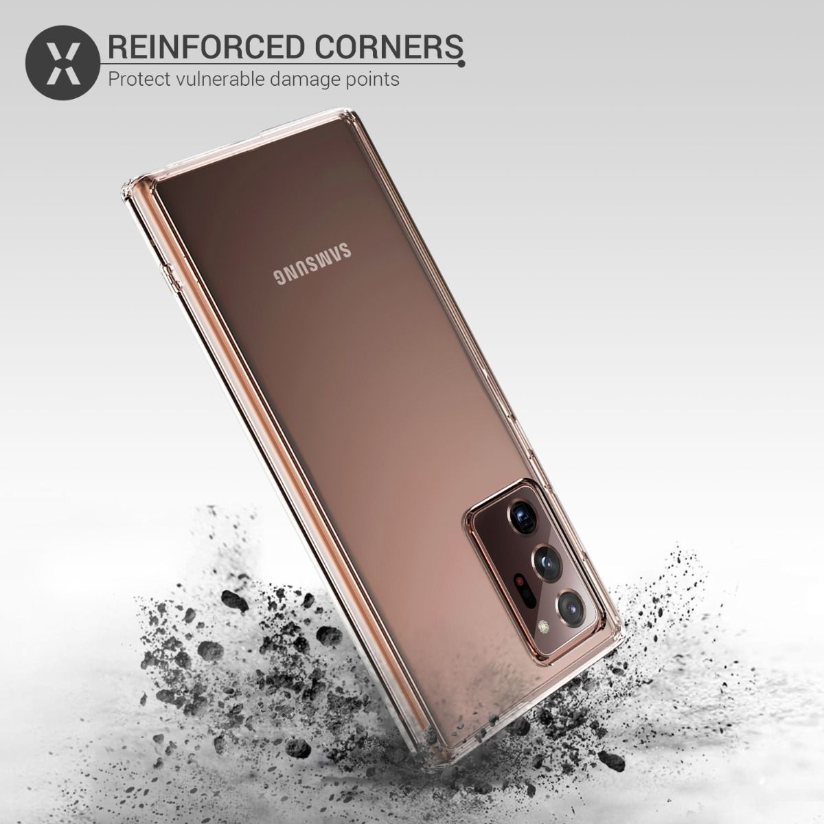 Ốp lưng silicon dẻo trong suốt bảo vệ camera cho Samsung Galaxy Note 20 Ultra hiệu Ultra Thin độ mỏng chỉ 0.6mm - Hàng nhập khẩu