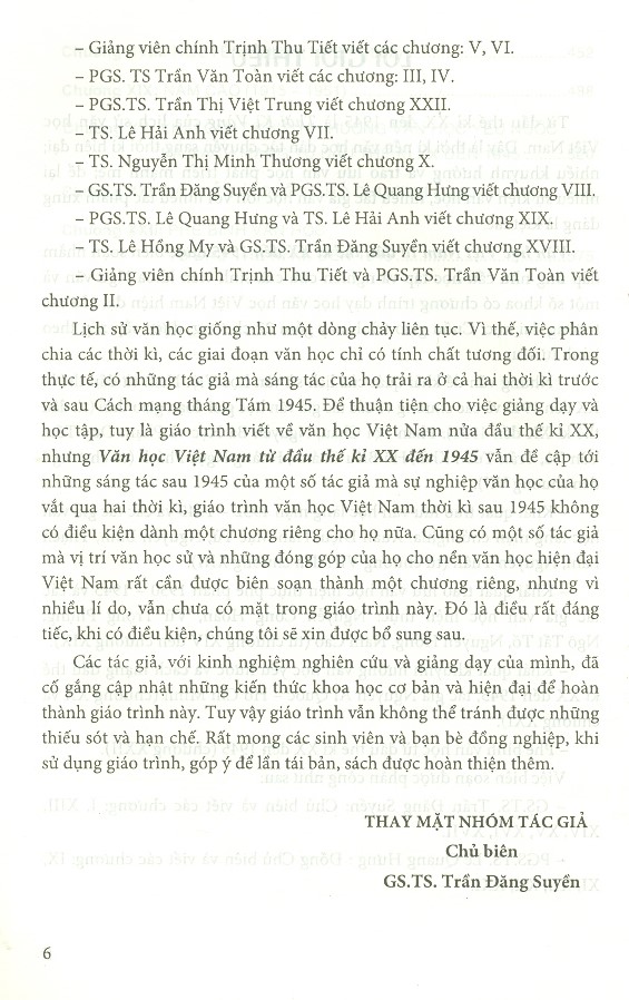 Văn Học Việt Nam Từ Đầu Thế Kỉ XX Đến 1945