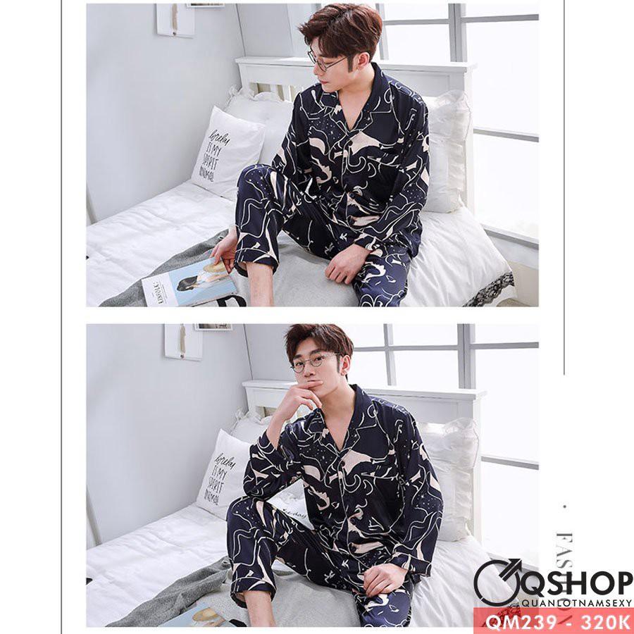 BỘ ĐỒ PIJAMA NAM SANG TRỌNG QSHOP QM239