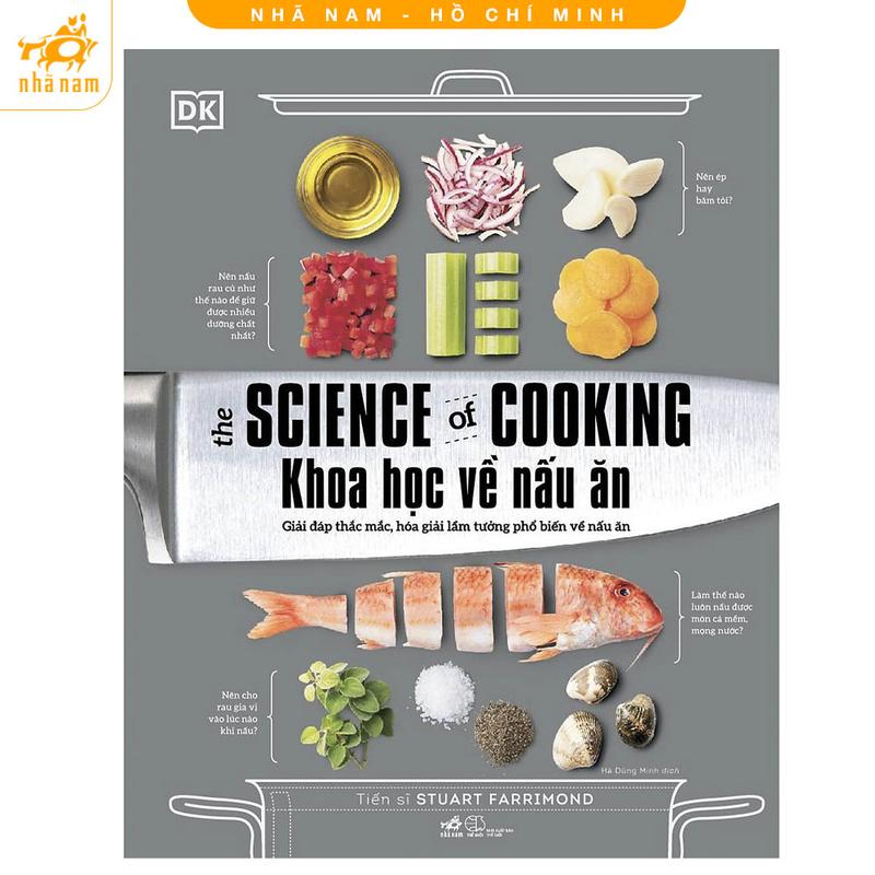 Sách - Khoa học về nấu ăn (The science of cooking) (Nhã Nam HCM)