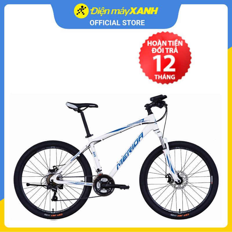 Xe Đạp Địa Hình Merida Warrior 300DS Khung Nhôm 26 Inch (Size S) Trắng - Hàng chính hãng