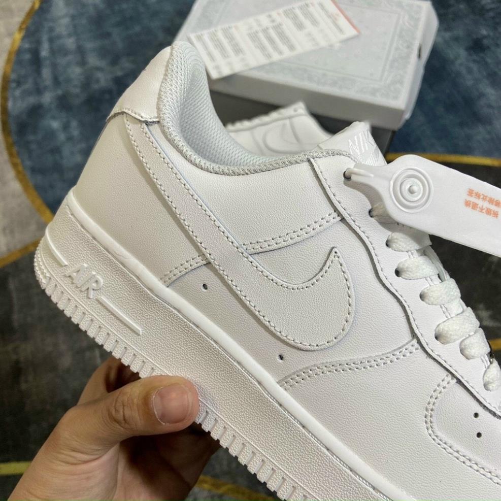 Hàng chất lượng Giày_Nike air force 1 trắng, Giày thể thao nam nữ AF1 full trắng đế air full phụ kiện