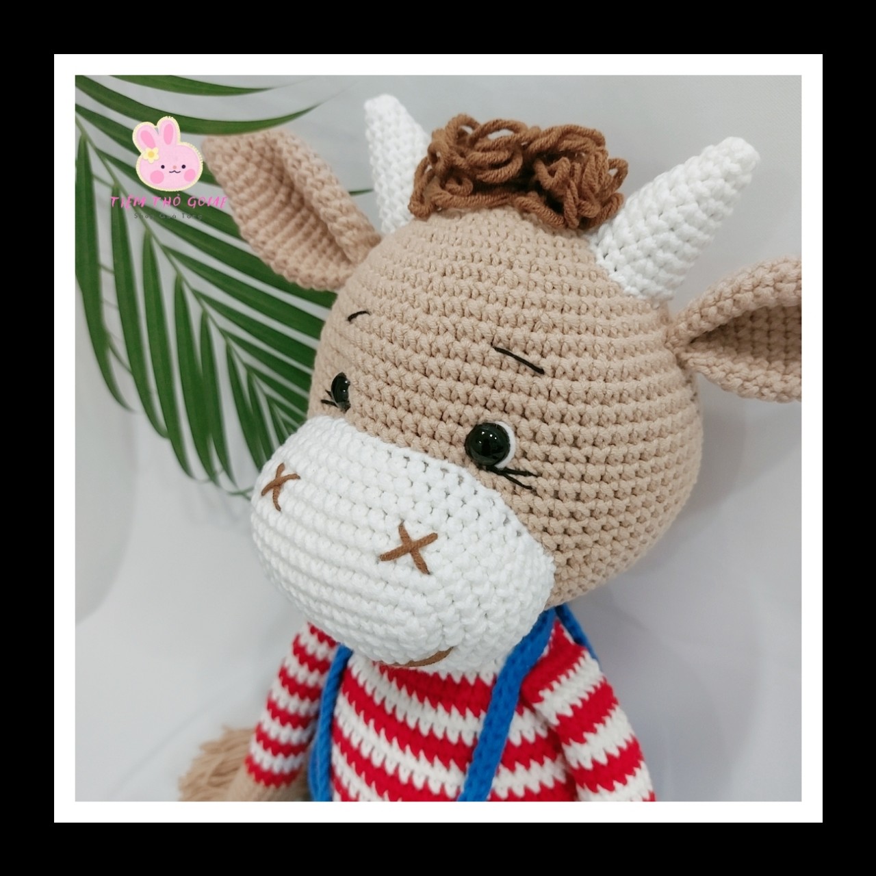 Thú len nhồi bông handmade, Trâu Willy