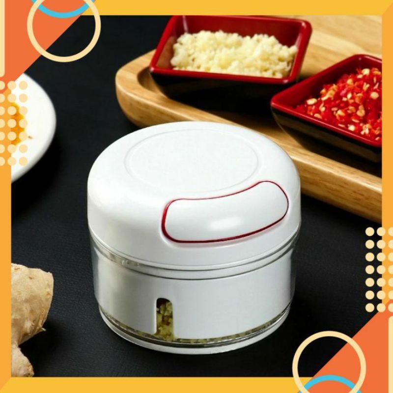 DỤNG CỤ XAY TỎI ỚTXAY TỎI ỚT MINI CẦM TAY CÓ DÂY KÉO XAY TỎI ỚT ĐA NĂNG