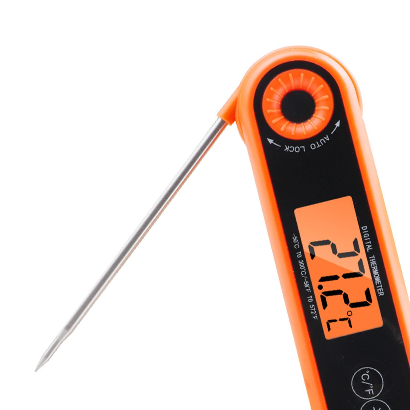 Food Thermometer Electric Meat Thermometer Probe for Kitchen Frying Cooking