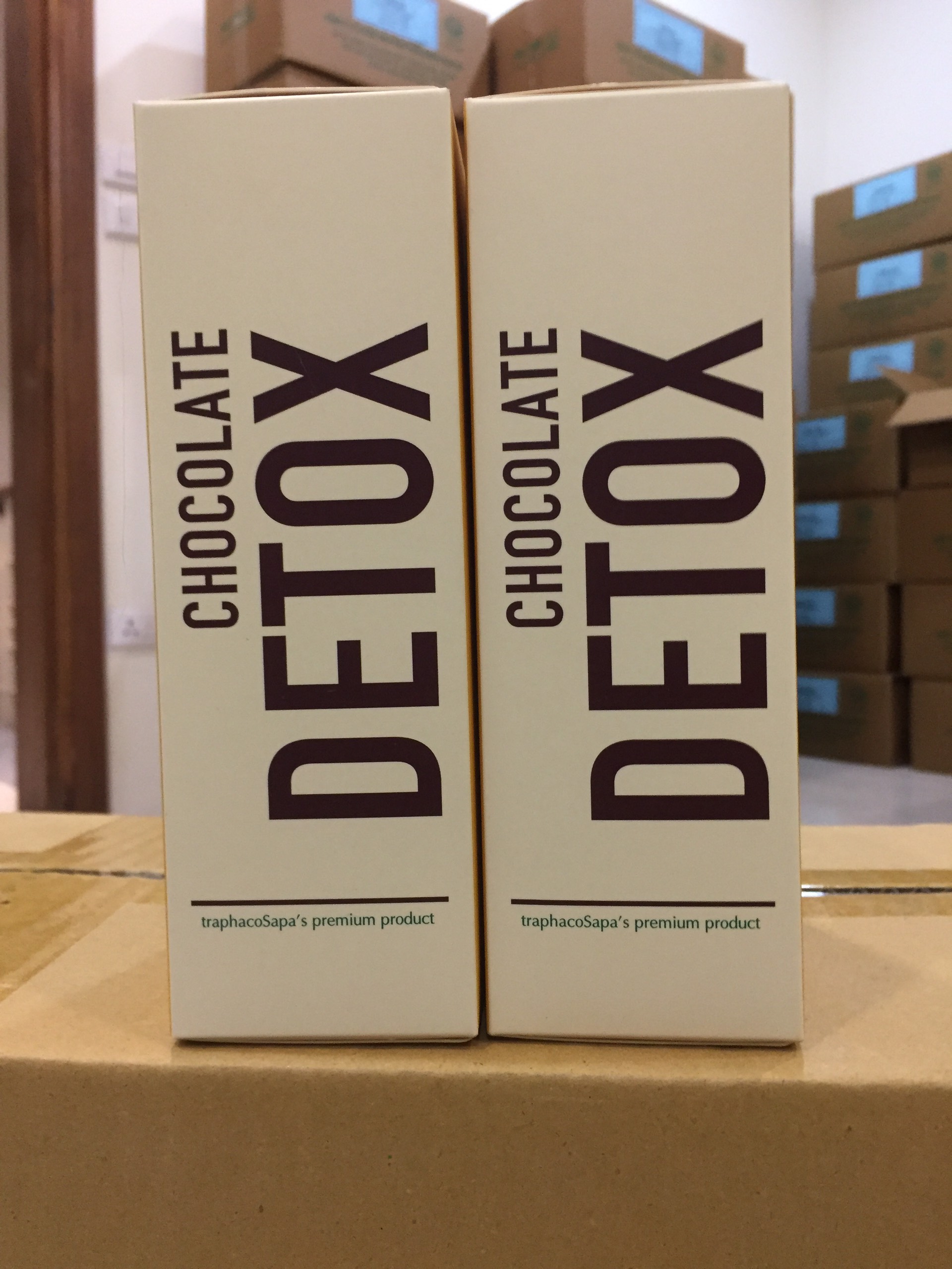 Chocolate Detox kết hợp Actiso và Cacao, Thực phẩm bảo vệ sức khỏe giúp thải độc kép, tăng tiết mật, thải độc gan, chống oxy hóa, mang lại tính táo, sảng khóai, tăng sự tập trung (Hộp 12 gói hòa tan)