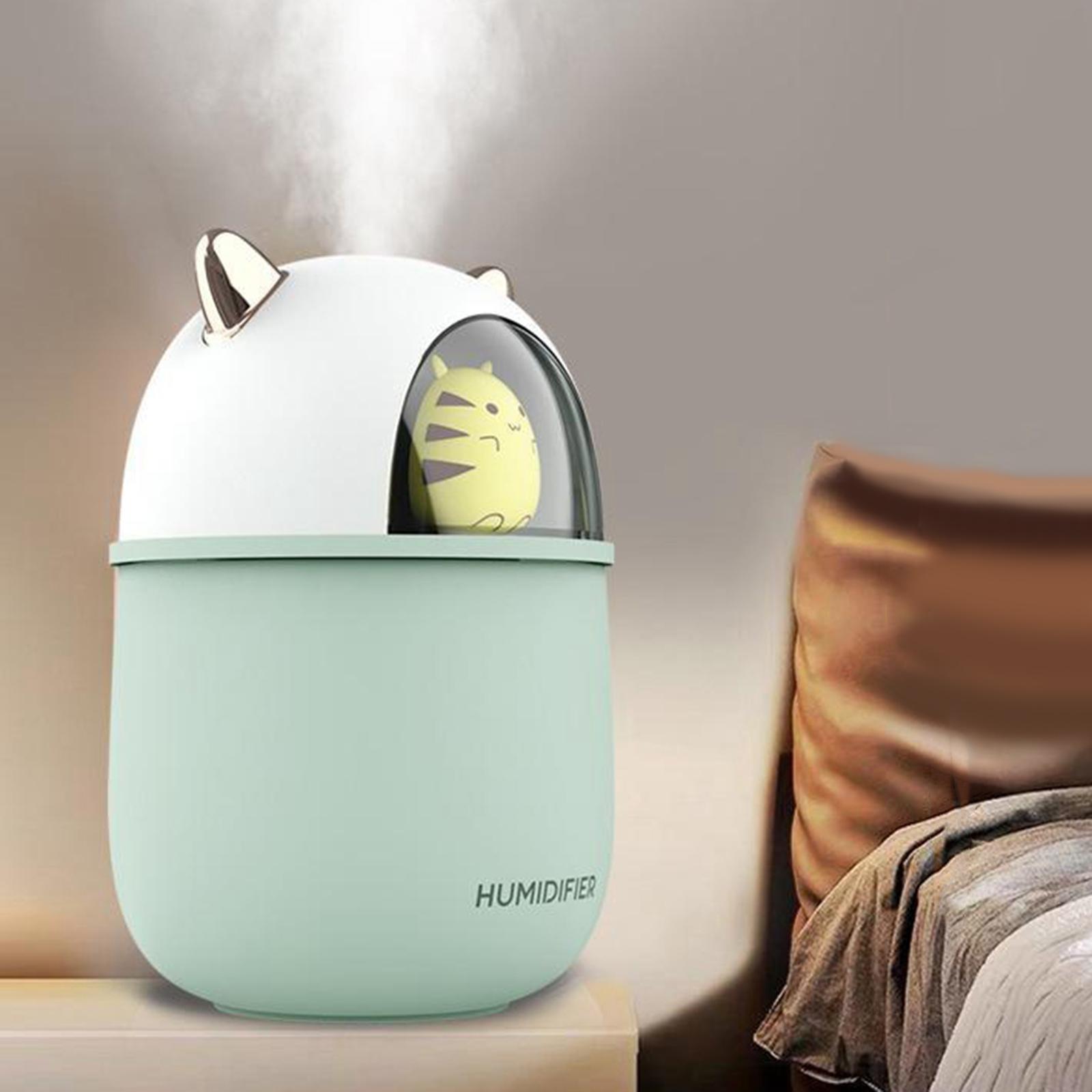 Cool Mist Humidifier Essential Oil Diffuser with 7-Color Lights 300ML for Bedroom Baby Humidifier