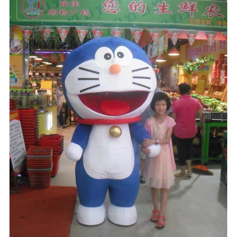 Mascot hoá trang Doraemon