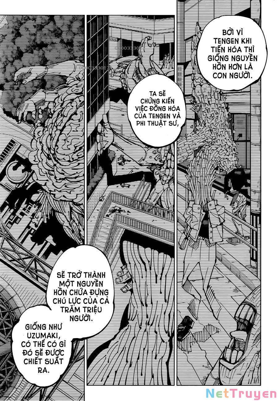 jujutsu kaisen - chú thuật hồi chiến chapter 202 16