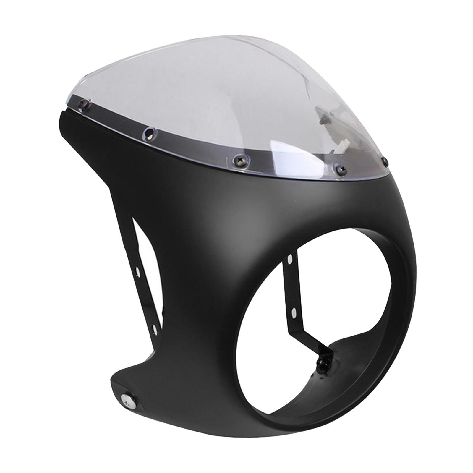 Headlight Fairing Screen Motorcycle Windshield for Motorbike
