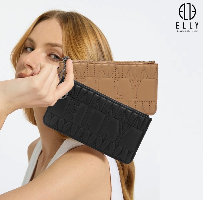 VÍ NỮ CAO CẤP DA THẬT ELLY – EV101