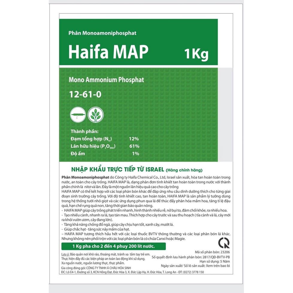 Phân Bón Tinh Khiết #Haifa #MAP NH4H2PO4 chính hãng từ Isarel