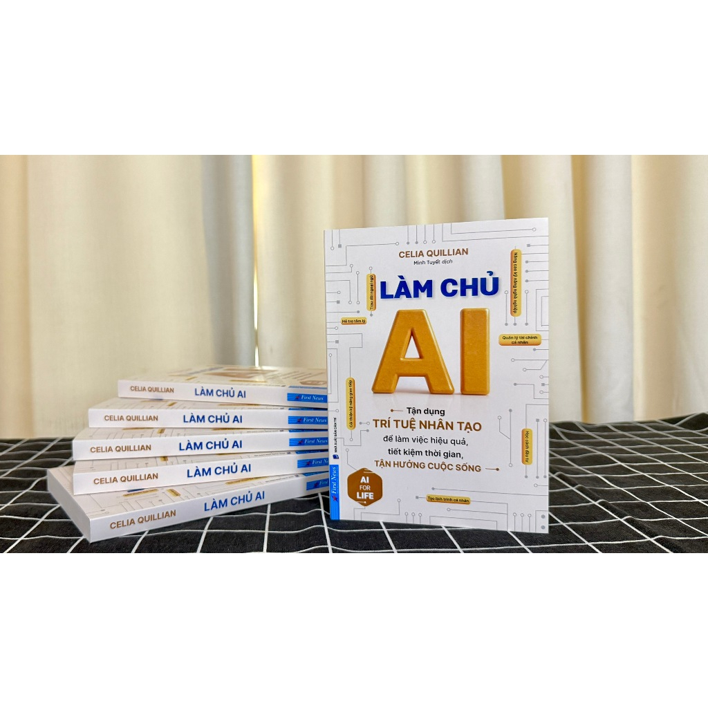 Sách - Làm Chủ AI (Celia Quillian) -FN