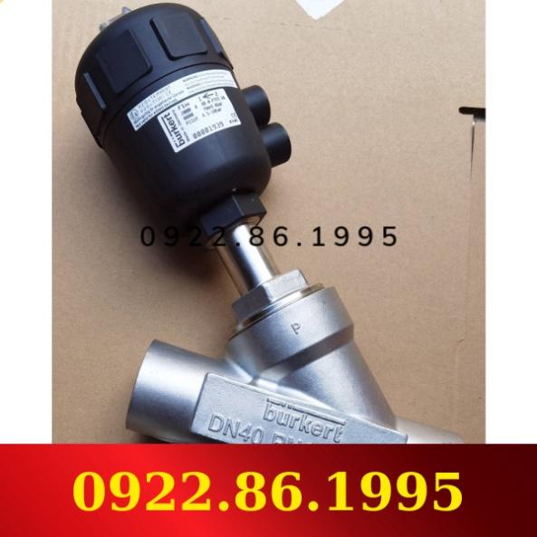 Giá Tốt + Van Góc Burkert 2000A Van Ghế Khí Nén Thường Mở 00178601 Hơi DN15 hàng mới