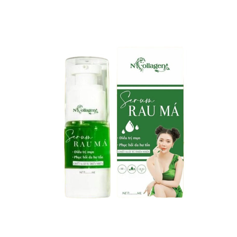 Kem face trà xanh giảm thâm mụn dưỡng trắng da Ncollagen 25g