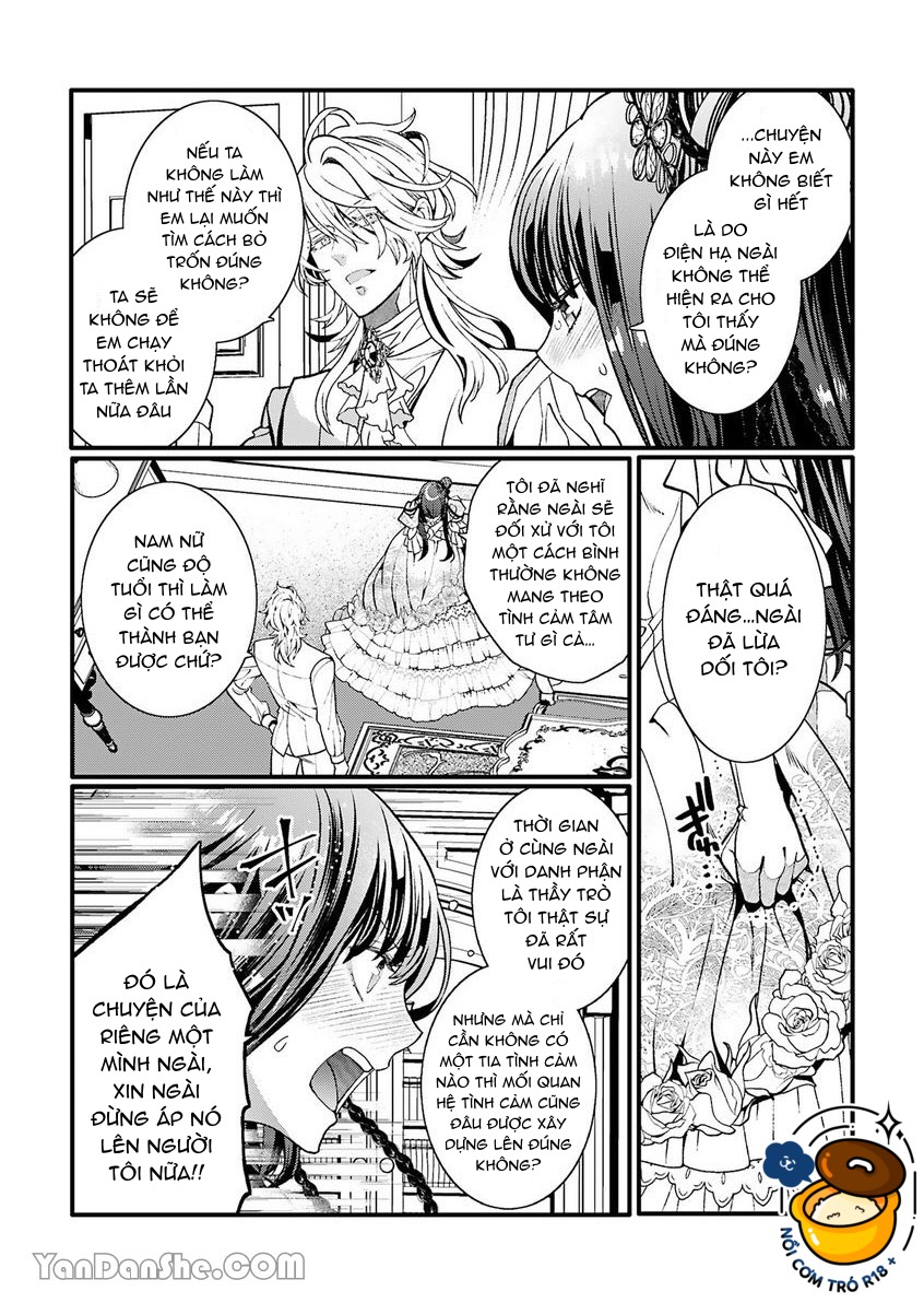 sau khi chuyển sinh thiên kim nhà bá tước muốn chạy khỏi hoàng tử chapter 10.2 5