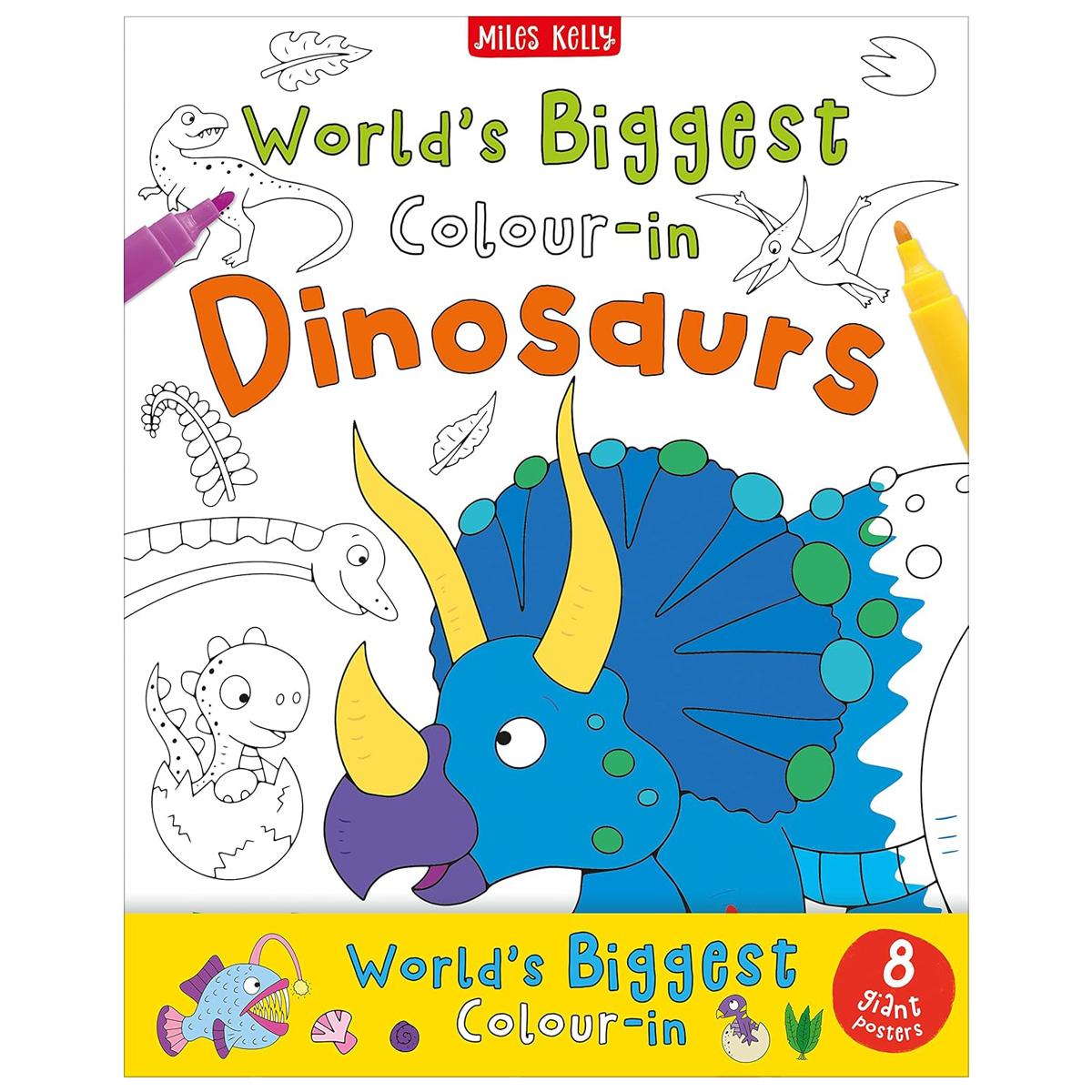 Sách ngoại văn: World's Biggest Colour-In (4 Packs)