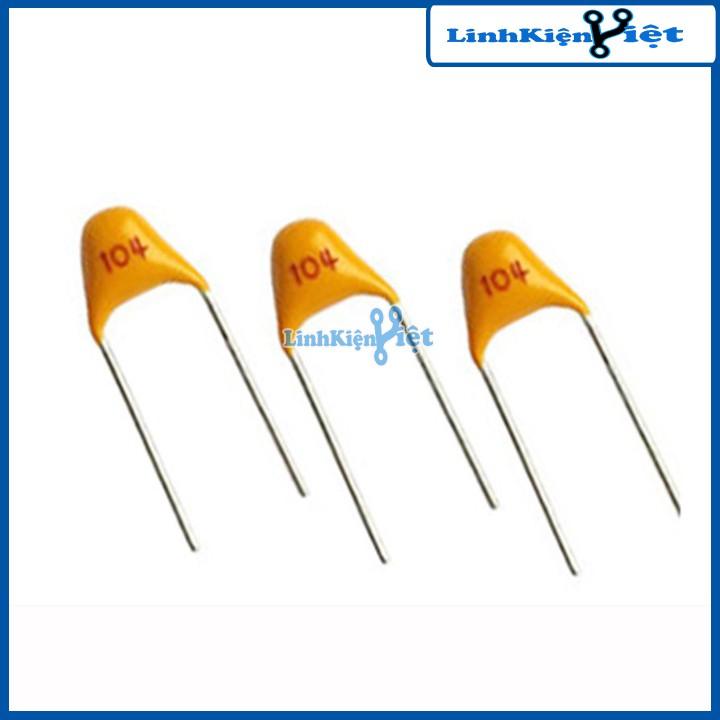 Tụ Gốm Vàng 50V Loại Tốt