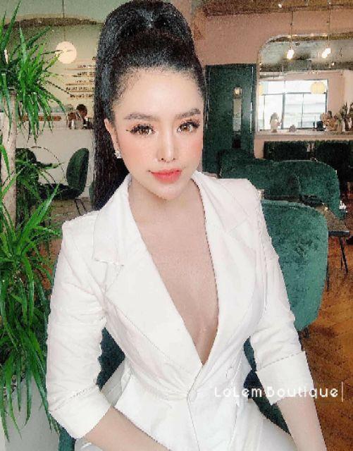 Sét vest nút bọc tay dài quần tây