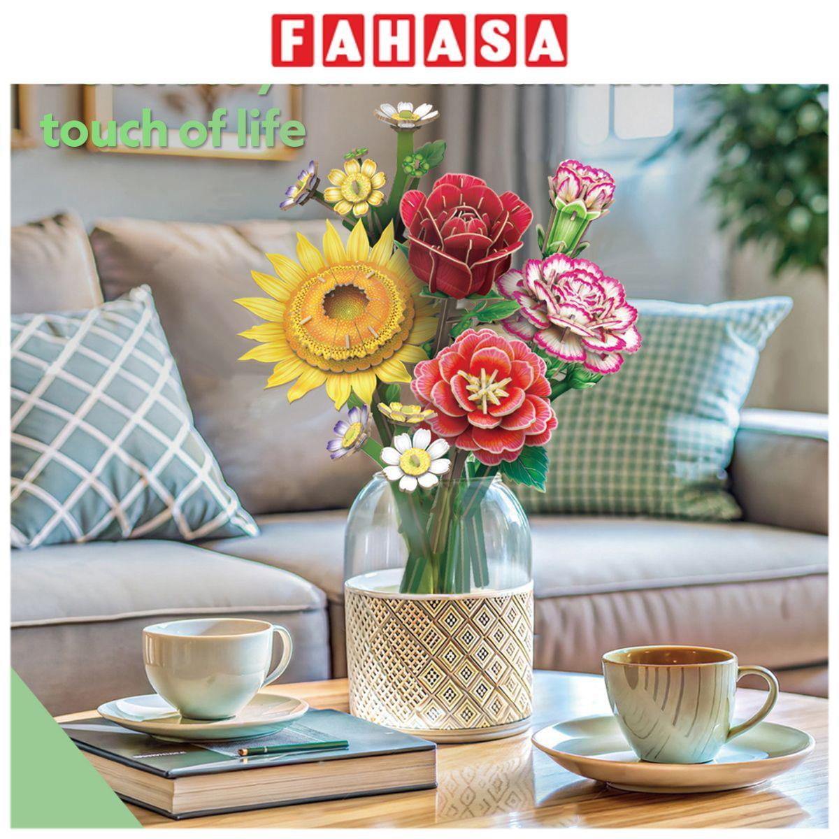 Đồ Chơi Lắp Ráp Bó Hoa Lớn - CubicFun P867h