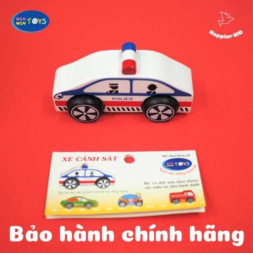 Mô hình xe các loại - Chất liệu gỗ cao su Việt Nam siêu bền Winwintoys