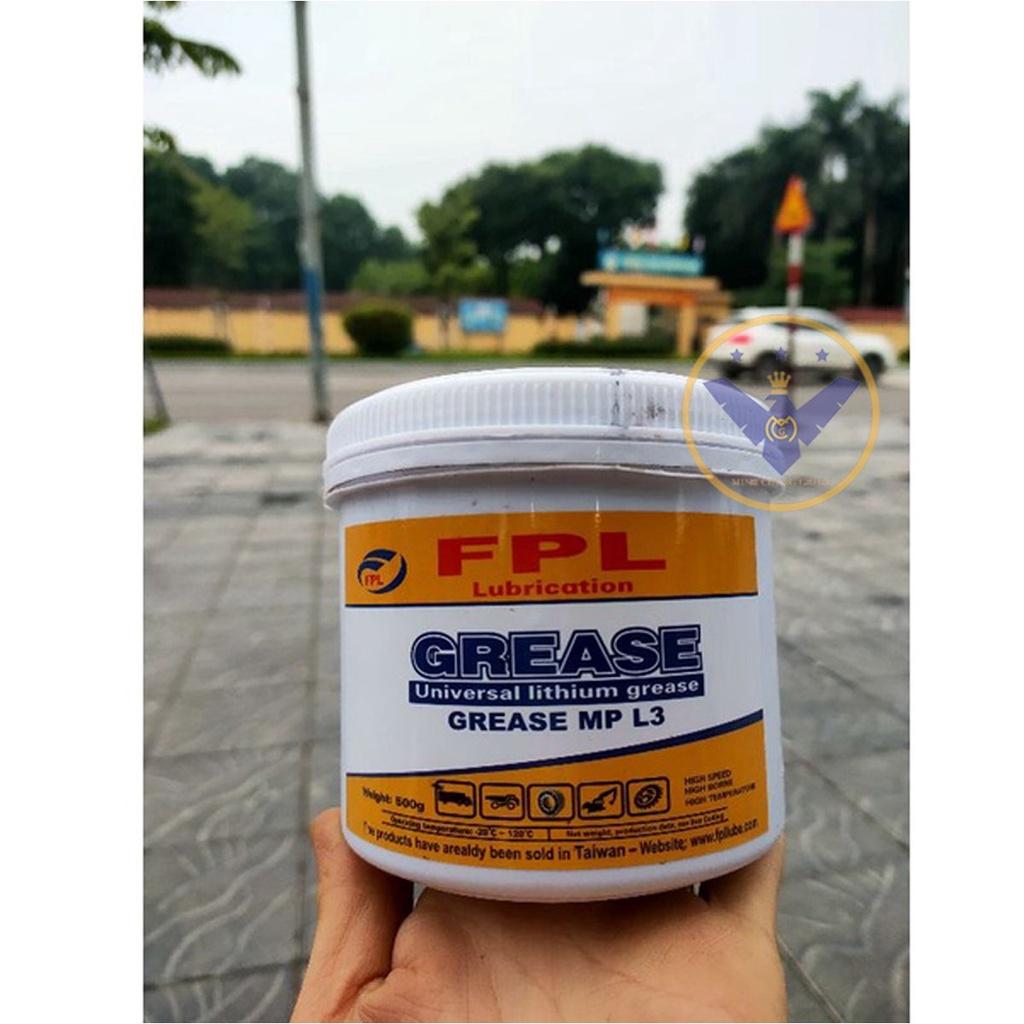 Mỡ bò bôi trơn chịu nhiệt Sinopec Crys-tal / FPL Grease NLGI 3 - 500g