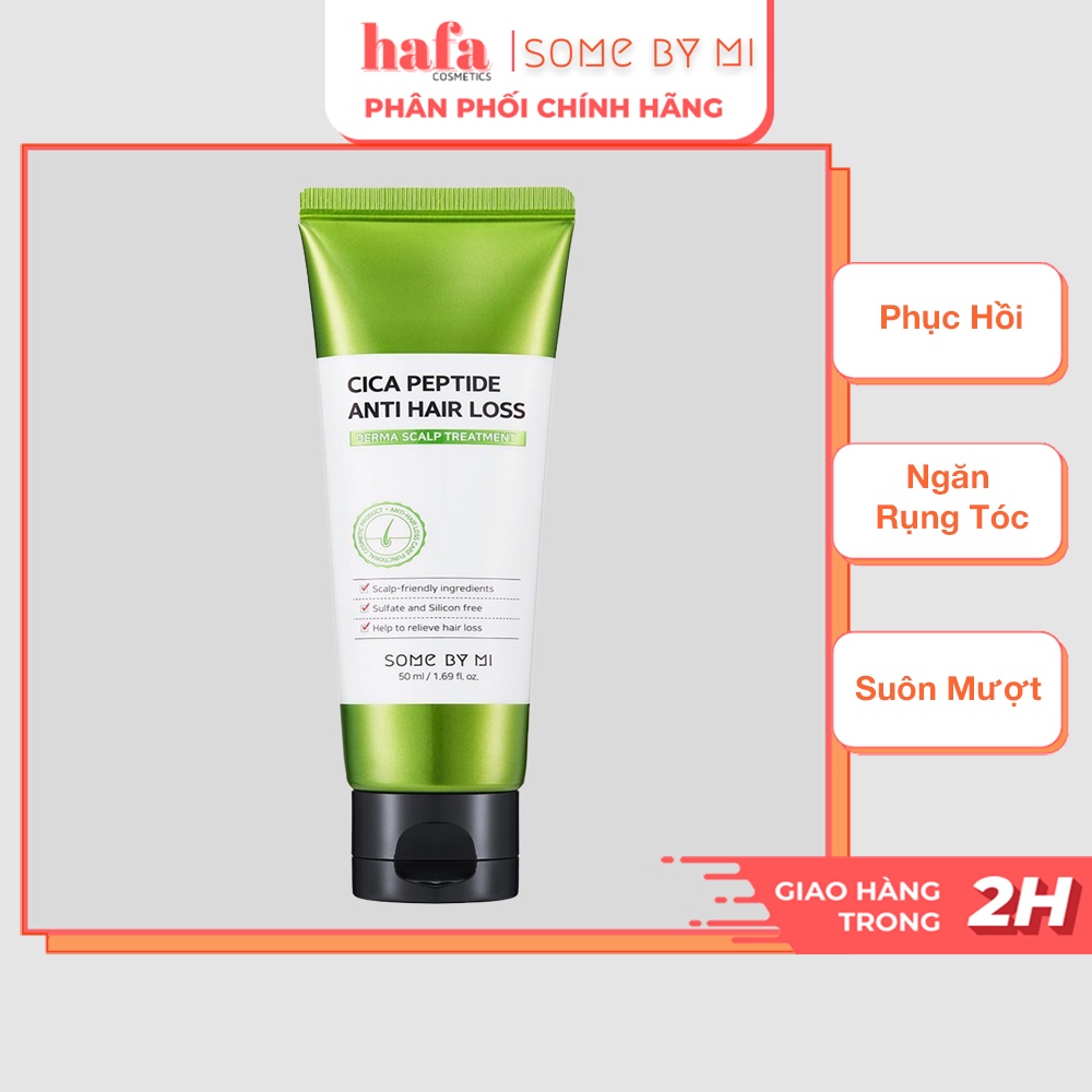 Dầu xả dưỡng tóc ngăn rụng tóc Some By Mi Cica Peptide Anti Hair Loss Derma Scalp Treatment 50ml