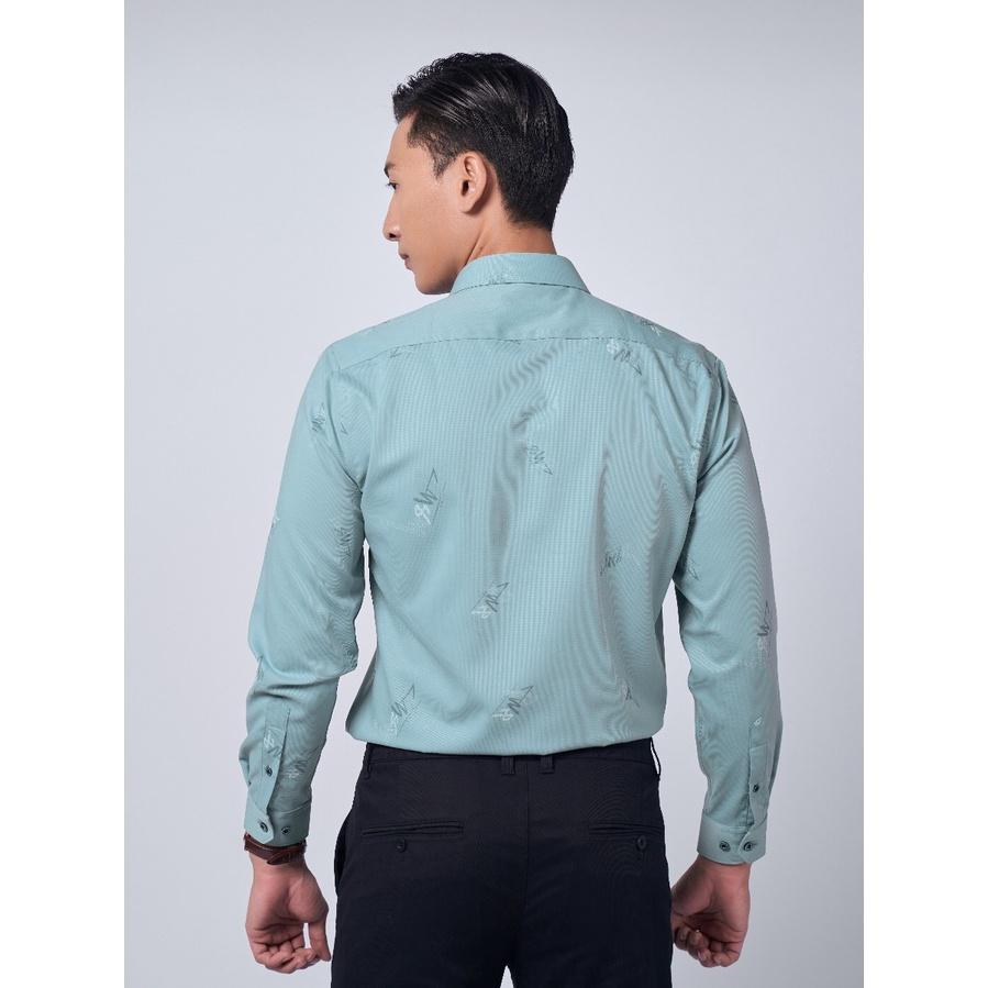 Áo Sơ mi Owen nam dài tay dáng Slimfit sợi Tre mềm mịn mát Mã AS220926D