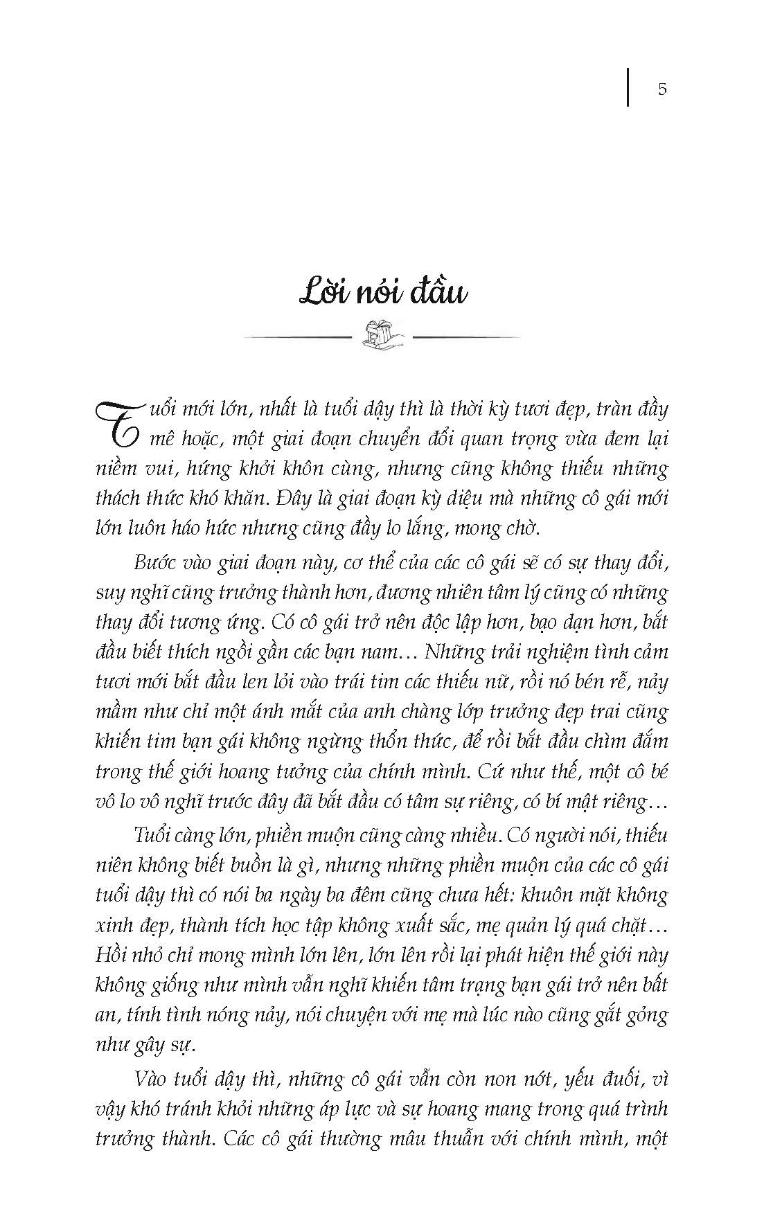 Món Quà Cha Mẹ Dành Cho Con Gái Tuổi Mới Lớn