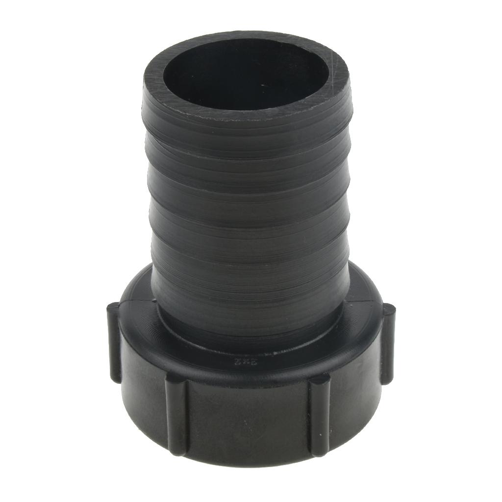 Bộ Chuyển đổi IBC Tote Tank Bộ điều Hợp Bồn Chứa Nước Thô Kết Nối Màu đen