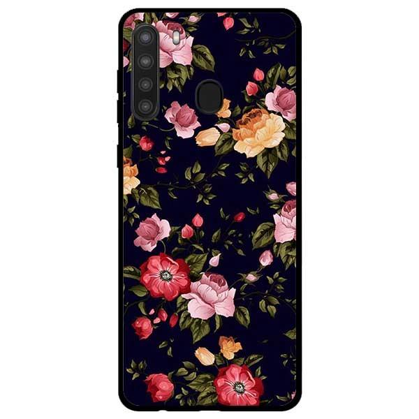 Ốp lưng dành cho Samsung Galaxy A21 mẫu Họa Tiết Hoa Nhỏ