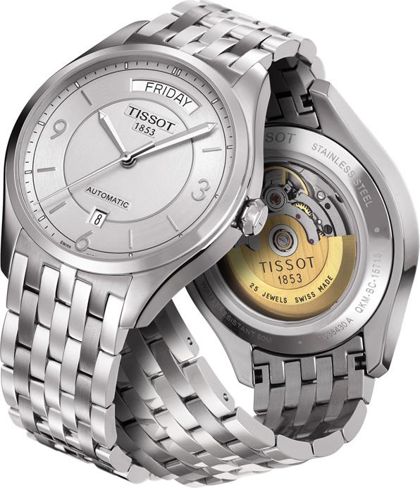 Đồng Hồ Nam Dây Thép Không Gỉ Tissot T038.430.11.037.00 (38.5mm) - Xám