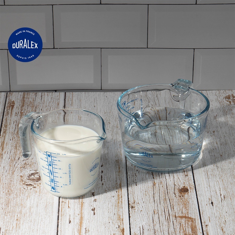 Ca đo lường D5016A - Blue Duralex 500ml Thủy tinh cường lực cao cấp Pháp