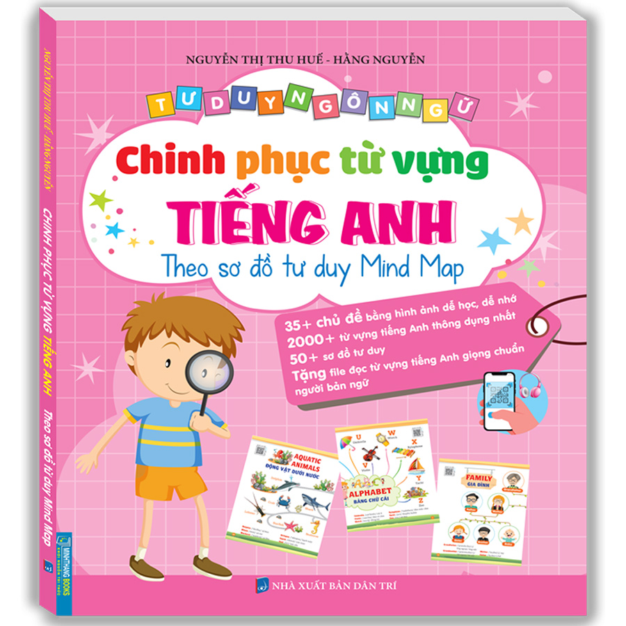 Tư Duy Ngôn Ngữ - Chinh Phục Từ Vựng Tiếng Anh - Theo Sơ Đồ Tư Duy Mind Map