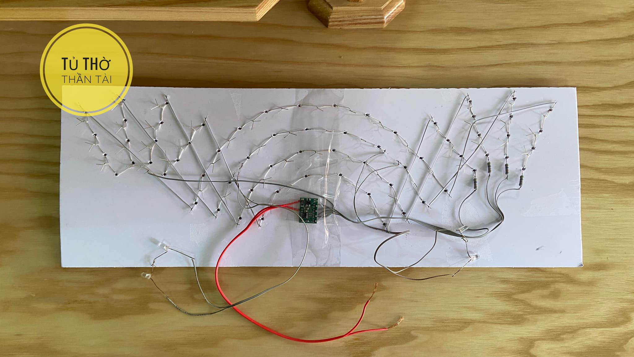 Bảng Mạch Điện Tử Nháy Hộp Đèn Dùng cho Bàn thờ Thần Tài có Hộp Đèn