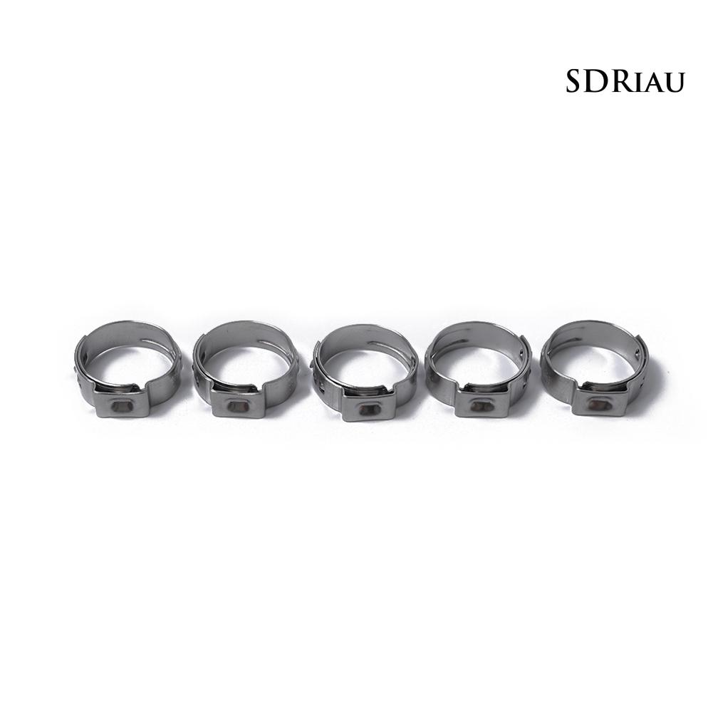 Set 10 Kẹp Ống Nhiên Liệu Bằng Thép Không Gỉ