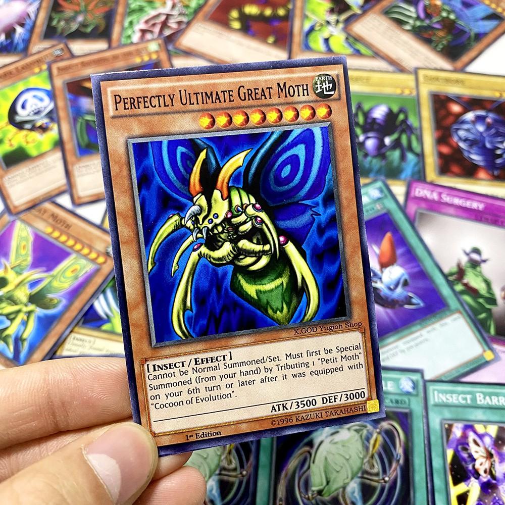 Bài Yugioh ️️ Thẻ bài Yugioh Sâu Bọ Haga deck 40 lá