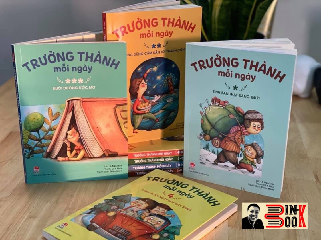 [COMBO 4 CUỐN] TRƯỞNG THÀNH MỖI NGÀY - NXB KIM ĐỒNG -