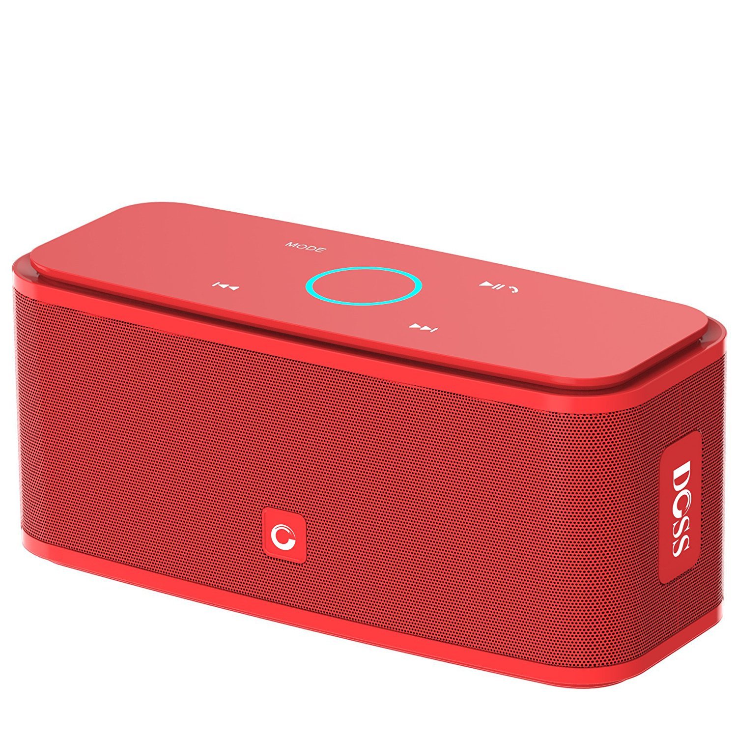 Loa bluetooth DOSS SoundBox Touch ( Màu Đỏ) - Hàng Chính Hãng