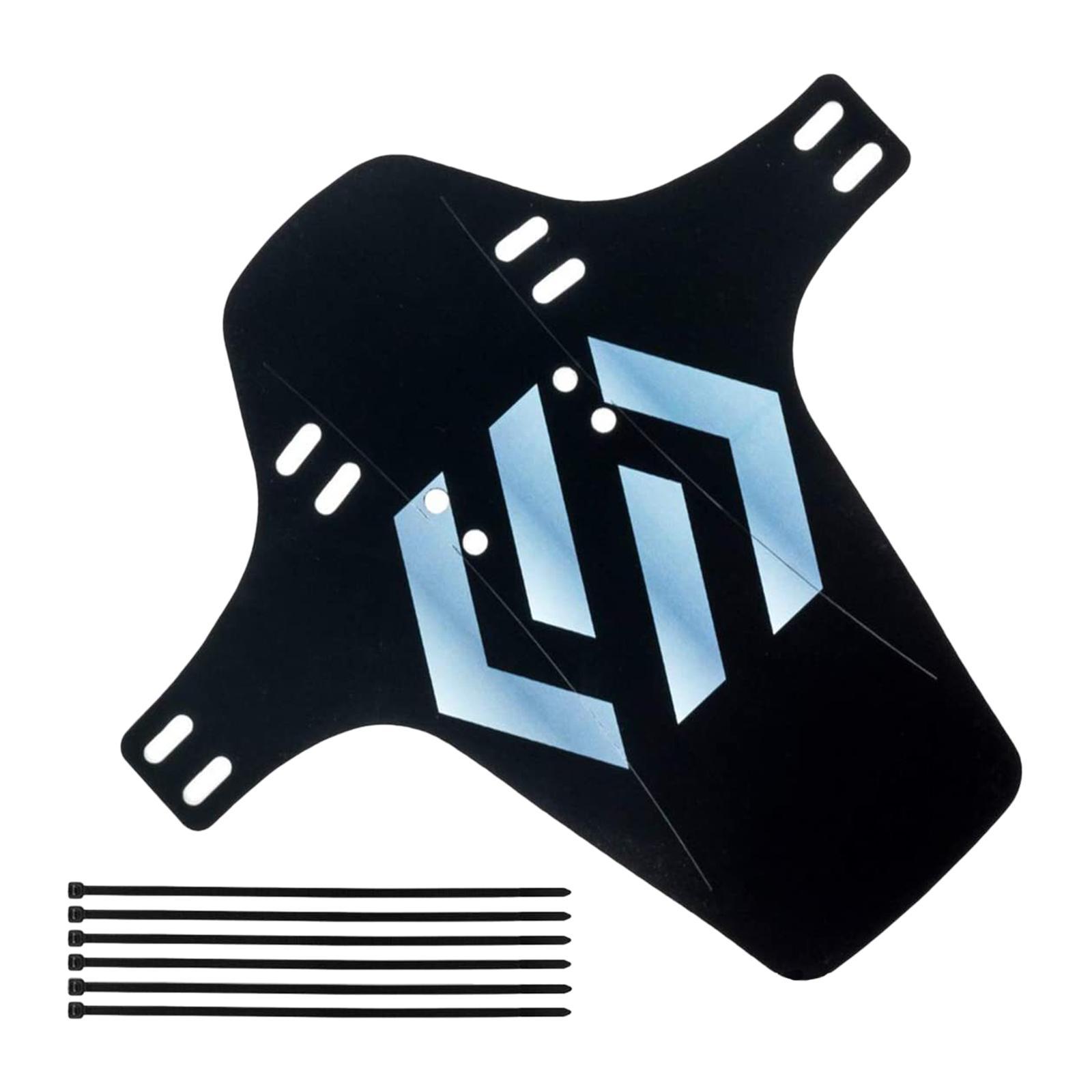 2x Road Mountain Bike Mud Guard, Carbon Fiber Front Tyre  Fits 26" 27.5" 29"  Mudguard  Fenders