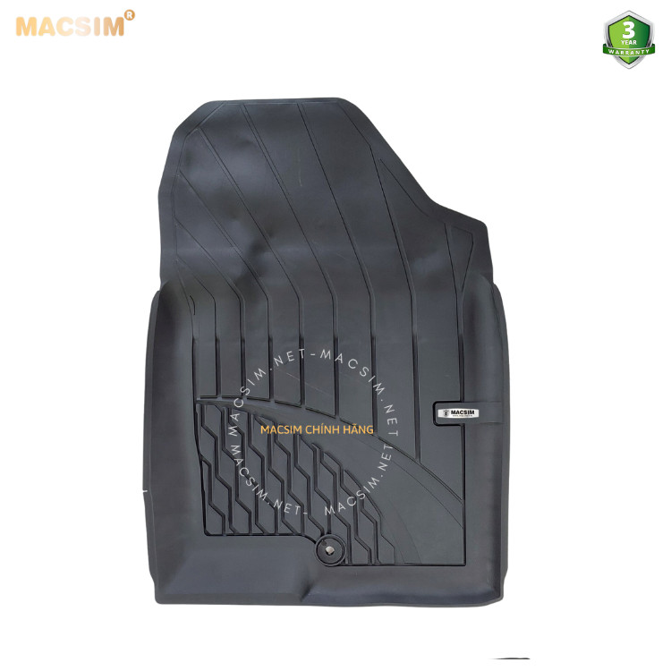 #Sportage , Thảm lót sàn ô tô nhựa TPE Silicon Kia Sportage 2022+ Black Nhãn hiệu Macsim