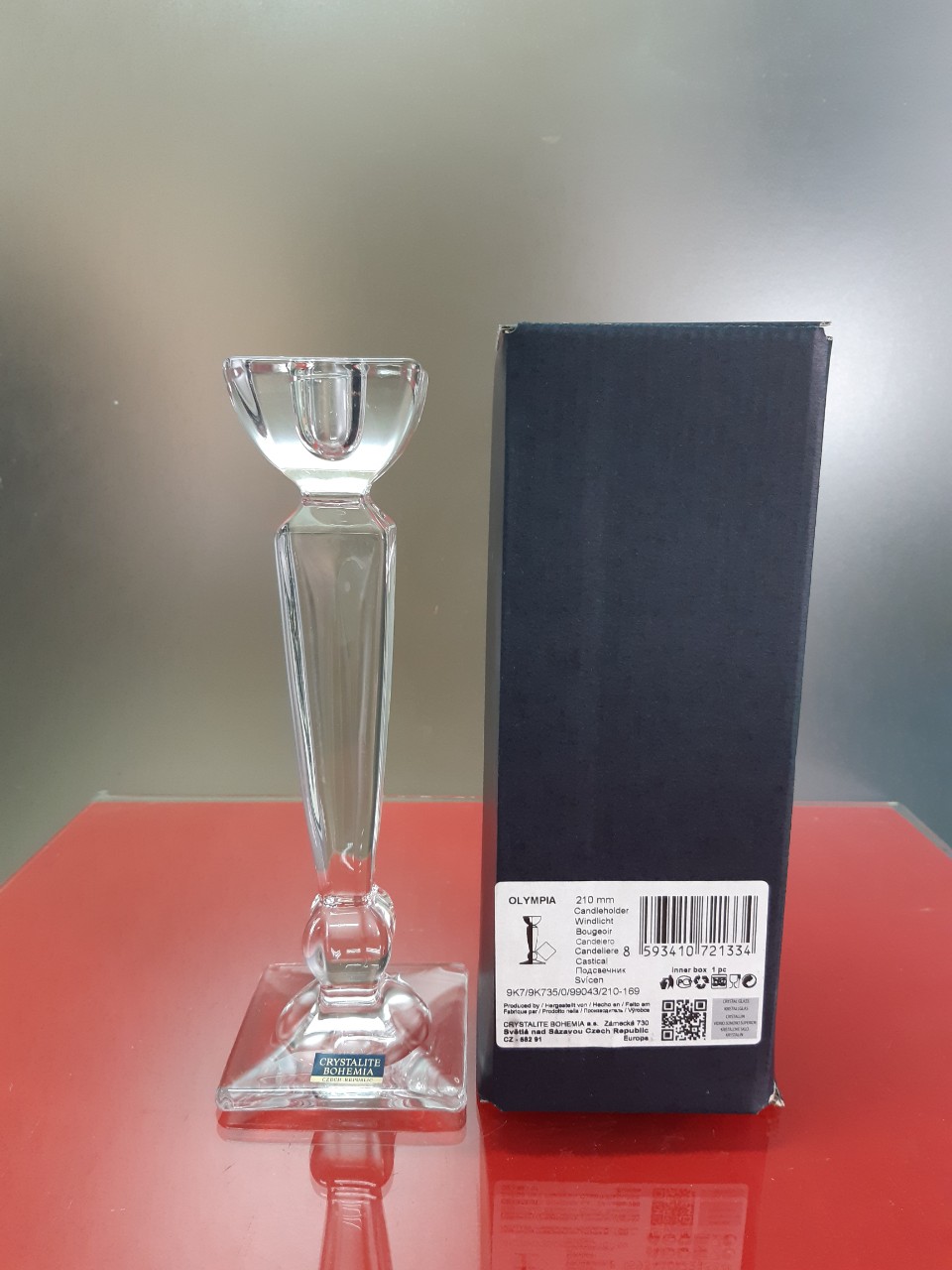CHÂN NẾN PHA LÊ SÉC OLIMPIA 21CM