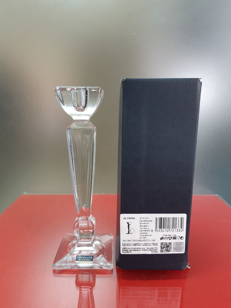 CHÂN NẾN PHA LÊ SÉC OLIMPIA 21CM ( 9k7/9k735/0/99043/210-169 )